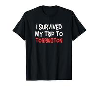 T-shirt « I Survived My Trip To Torrington » Simple City T-Shirt