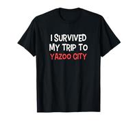 T-Shirt « I Survived My Trip to Yazoo City » Simple City T-Shirt