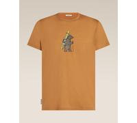 T-shirt Icebreaker 150 Tech Lite Bear Tour manches longues orange - XXL
