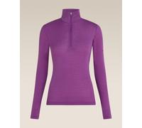 T-shirt Icebreaker 175 Everyday Half Zip manches longues lilas femme - M
