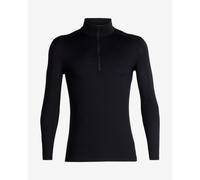 T-shirt Icebreaker 200 Oasis Half Zip manches longues bleu marine - XXL