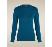 T-shirt Icebreaker 260 Tech manches longues bleu foncé femme - M
