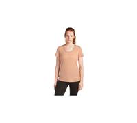 T shirt icebreaker merino 125 cool lite sphere 3 col degage beige femme