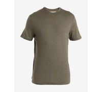 Icebreaker - T-shirt à manches courtes en laine de mérinos - Men Merino 150 Tech Lite III SS Tee Loden pour Homme en Laine - Taille L - Kaki Kaki L