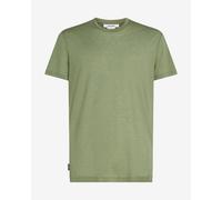 Icebreaker - T-shirt en laine de mérinos - M Merino Core SS Tee Lichen pour Homme en Laine - Taille M - Kaki Kaki M