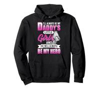 T-Shirt « I'll Always Be My Daddys Little Girl » pour Papa, Fille, Cadeau Sweat à Capuche