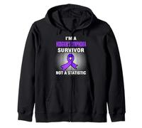 T-Shirt « I'm a Hodgkin's Lymphoma Survivor » Sweat à Capuche