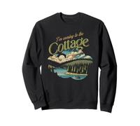 T-Shirt « I'm Coming to The Cottage » - Scenic Canoe Lake Graphic Sweatshirt
