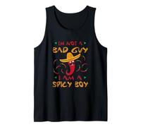T-Shirt « I'm Not A Bad Guy I Am A Spicy Boy Chili Pepper Sombrero » Débardeur