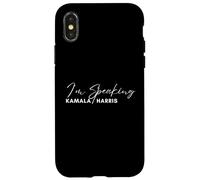 T-Shirt « I'm Speaking Kamala Harris 2024 » Coque pour iPhone X/XS
