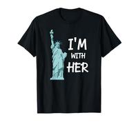 T-Shirt im with Her Statue of Liberty - Pro USA T-Shirt