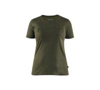 T-shirt imprimÃ© 3D femme Blaklader Vert XS