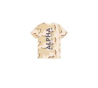 T-shirt imprimÃ© au dos Alpha Industries Beige 3XL