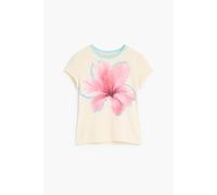 T-shirt imprimÃ© femme Desigual Blanc L