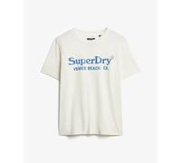 T-shirt imprimÃ© femme Superdry Venue Blanc L