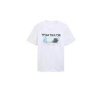 T-shirt ImprimÃ© photo Tom Tailor Blanc S