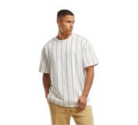 T-shirt imprimÃ© Urban Classics pinstripe Blanc 2XL