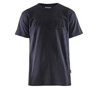 T-shirt imprimé 3D à manches courtes bleu marine TM - BLÅKLÄDER - 353110428600M