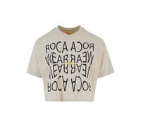 Just Rhyse Backprint Short Sleeve T-shirt Beige 2XL Femme