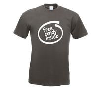 T-Shirt Imprimé Avec Bonbons Gratuits Design Amusant