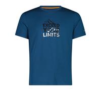 T-shirt imprimé CMP Bamboo Bleu 4XL
