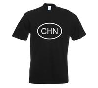 T-Shirt Imprimé Design Amusant Chine CHN