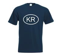 T-Shirt Imprimé Design Amusant De Corée Du Sud KR