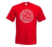 T-Shirt Imprimé Design Fun Avec Runes De Viking