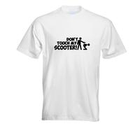 T-Shirt Imprimé Design Scooter Ne Touchez Pas 1