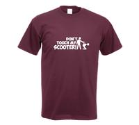 T-Shirt Imprimé Design Scooter Ne Touchez Pas 1