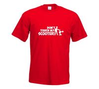 T-Shirt Imprimé Design Scooter Ne Touchez Pas 1