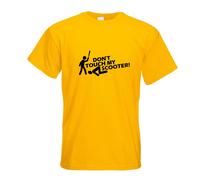 T-Shirt Imprimé Design Scooter Ne Touchez Pas 2