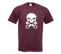 T-Shirt Imprimé Design Skull De Crâne