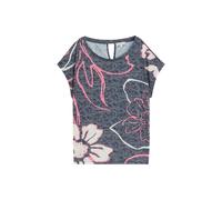 T-shirt imprimé floral femme Tom Tailor Bleu 2XL