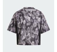 T-shirt imprimé floral intégral tie and dye Train Essentials Black 2XL