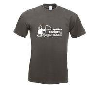 T-Shirt Imprimé Funshirt Design Print Pour Ceux Qui Freinent Plus Tard