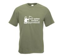 T-Shirt Imprimé Funshirt Design Print Pour Ceux Qui Freinent Plus Tard