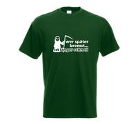 T-Shirt Imprimé Funshirt Design Print Pour Ceux Qui Freinent Plus Tard