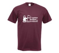 T-Shirt Imprimé Funshirt Design Print Pour Ceux Qui Freinent Plus Tard