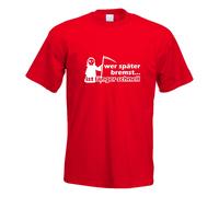 T-Shirt Imprimé Funshirt Design Print Pour Ceux Qui Freinent Plus Tard