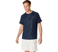 T-shirt imprimé intégral Asics Top Bleu M