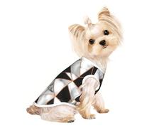 T-shirt imprimé marbre 3D pour chien et chat, joli débardeur respirant pour petit chiot, chaton, intérieur et extérieur