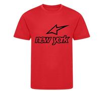 T-Shirt Imprimé New York Étoile Rouge