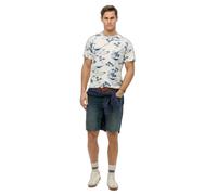 Superdry Classic Ess Rlxd Printed Short Sleeve T-shirt Beige 2XL Homme