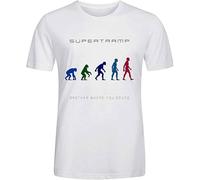 T-shirt imprimé Supertramp Brother Where You Bound pour homme Blanc, blanc, XL