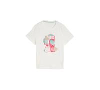 T-shirt imprimé sur le devant femme Tom Tailor Blanc 3XL