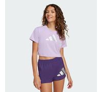 T-shirt imprimé Training Essentials Glam Powder Plum / Silver Metallic 14-15A