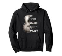 T-shirt « In Jesus Name I Play Guitar » Sweat à Capuche