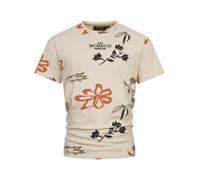 Indicode INAsbjorn T-shirt pour homme avec poche poitrine en 100 % coton | T-shirt d'été pour homme, Beige clair, XL