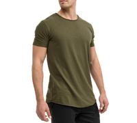 T-shirt Indicode pour hommes col rond Willbur chemise d'été chemise pour homm...